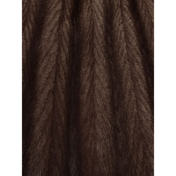Vintage Ranch Mink Coat (Brown) -Medium - Picture 9 of 9